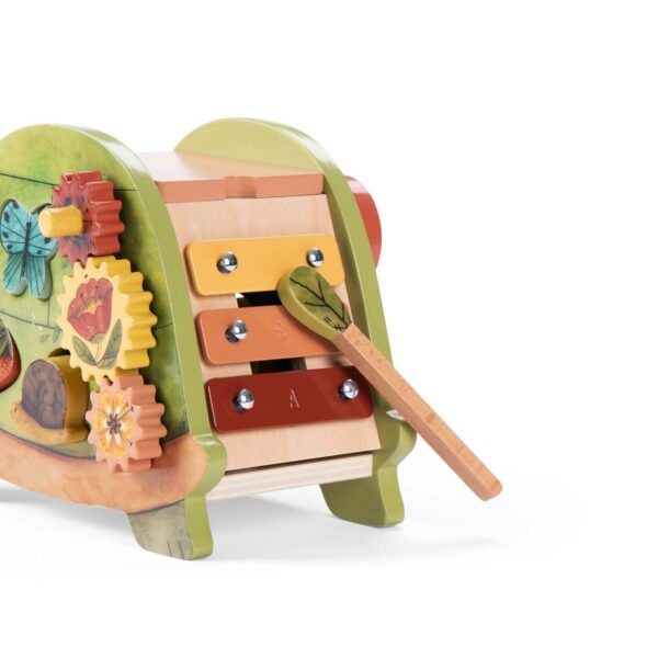 Moulin-Roty-Tortue-d-activites-Trois-petits-lapins-Multicolore