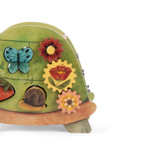 Moulin-Roty-Tortue-d-activites-Trois-petits-lapins-Multicolore