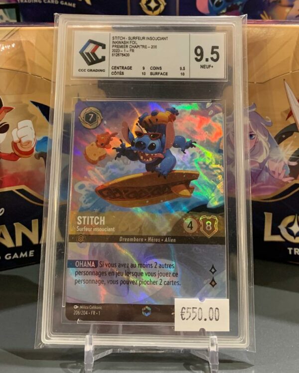 carte-a-l-unite-Stitch-Surfeur-insouciant-disney-lorcana