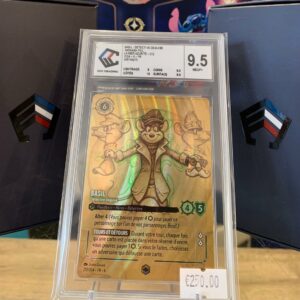 Basil-detective-deguisee--Disney-Lorcana-Chapitre-6-Enchantee-Carte-a-l-unite-Gradee-TCG-JCC--jeux-reves-et-jouets