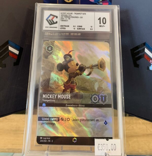 mickey-mouse-trompettiste-Disney-Lorcana-Chapitre-3-Enchantee-Carte-a-l-unite-Gradee-TCG-JCC--jeux-reves-et-jouets
