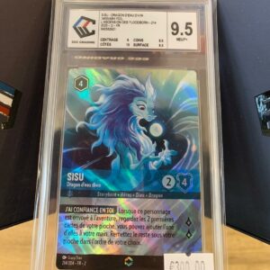 Sisu-Dragon-d-eau-divin--Disney-Lorcana-Chapitre-3-Enchantee-Carte-a-l-unite-Gradee-TCG-JCC--jeux-reves-et-jouets