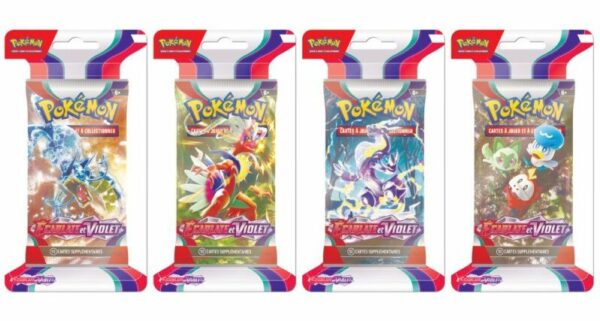 Pokémon EV01 - Ecarlate et Violet - Booster Blister à l'unité