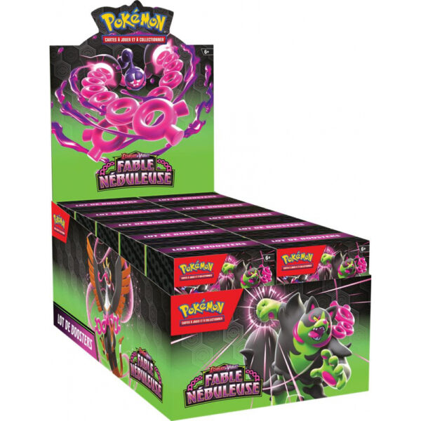 Pokémon - Bundle de 6 Boosters - EV6.5 Ecarlate et Violet - Fable Nébuleuse
