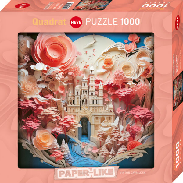 Puzzle-1000-pièces-Paper-like-white-castle–Heye-jeux-reves-et-jouets