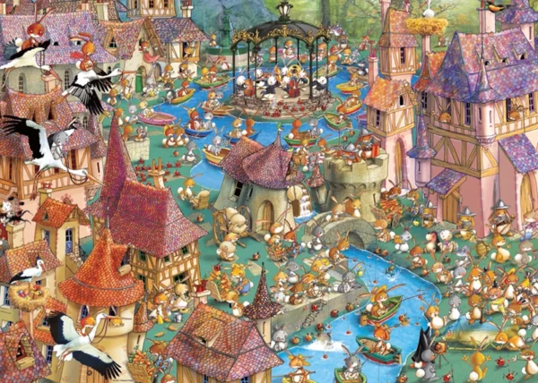 heye-29496-francois-ruyer-bunnytown-1000-pieces--jeux-reves-et-jouets