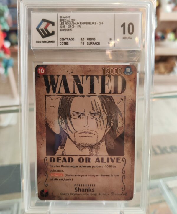 Shanks-(OP09-004) (V.3)-Emperors-in-the-New-World-One-Piece-Carte-a-l-unite-Gradee-TCG-JCC--jeux-reves-et-jouets