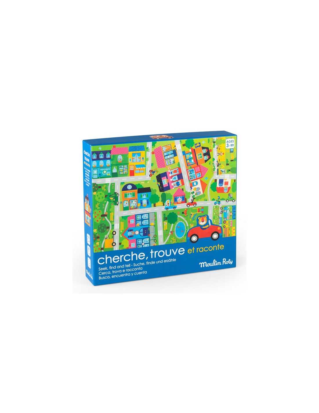Jeu Cherche,Trouve et Raconte - Les Popipop - Moulin Roty