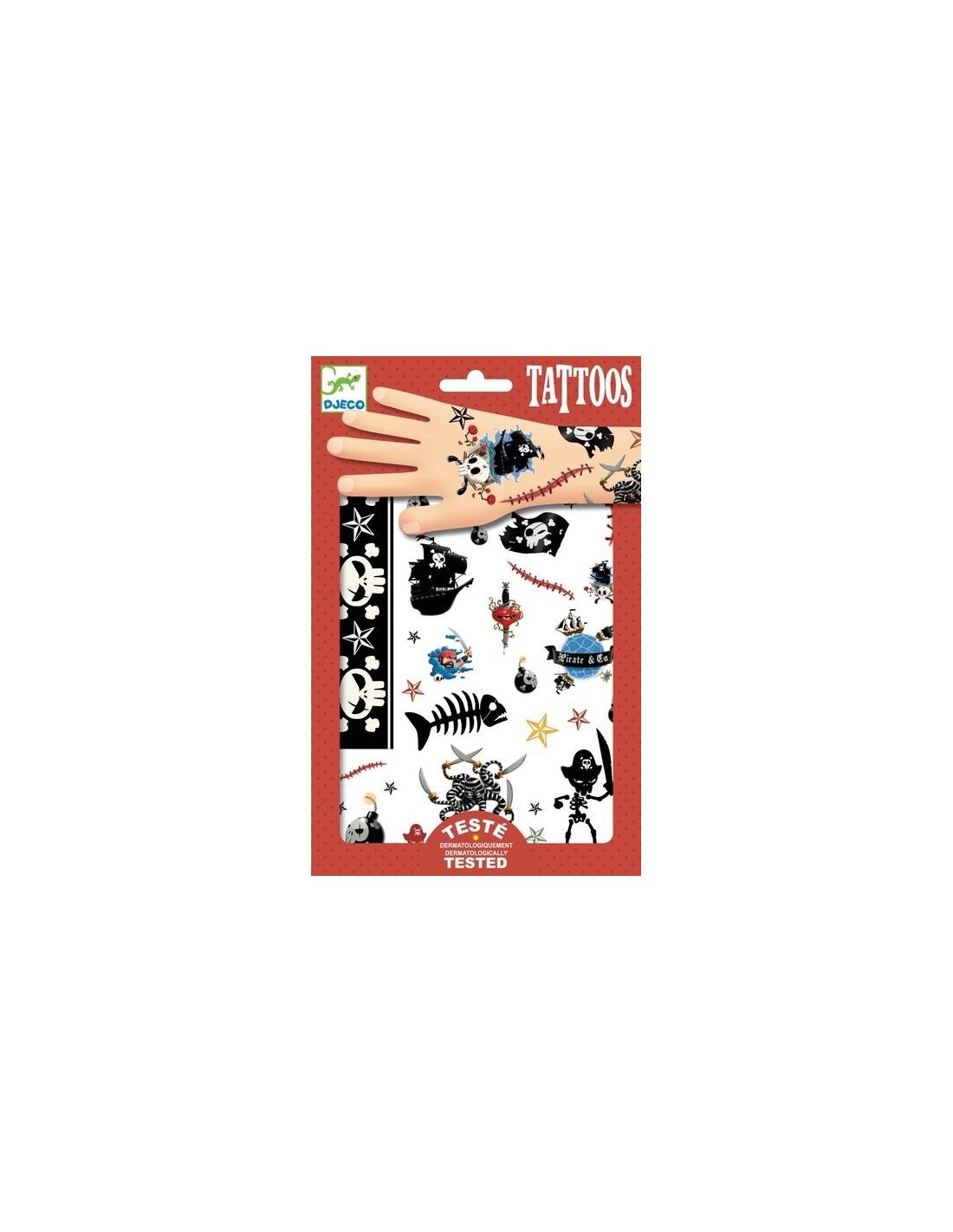 Tatouages pirates - Djeco