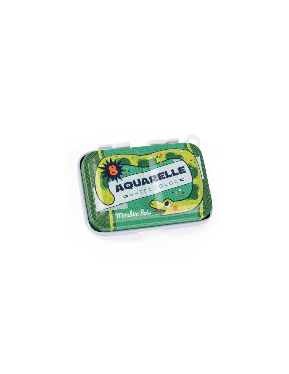 Mini palette aquarelle vert - Les petites Merveilles - Moulin Roty