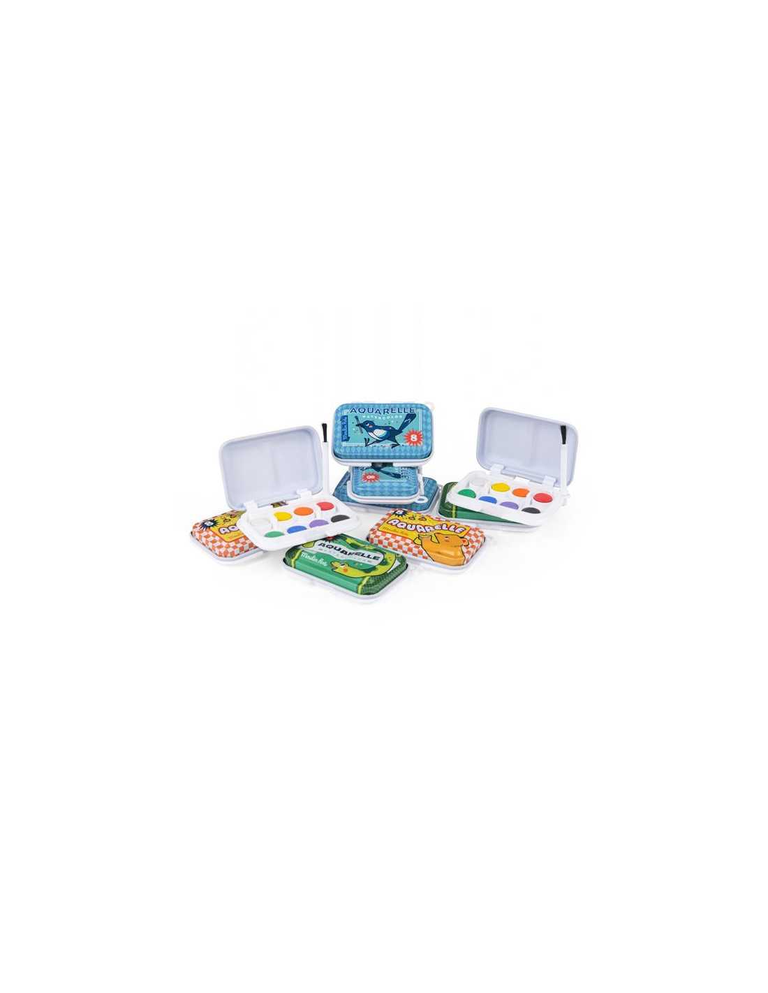Mini palette aquarelle vert - Les petites Merveilles - Moulin Roty