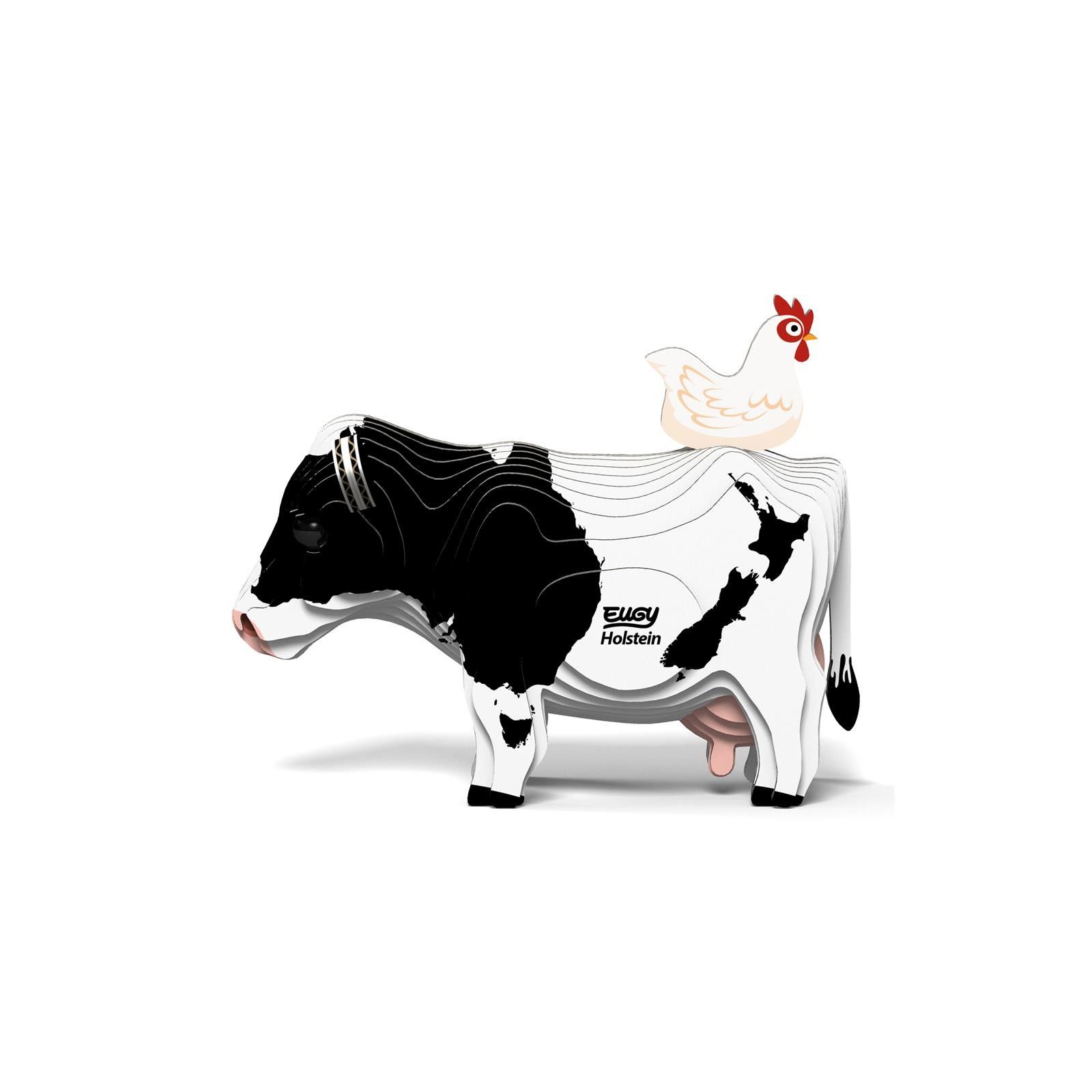 Eugy 3D Modèle: ANIMAL DE FERME / HOLSTEIN