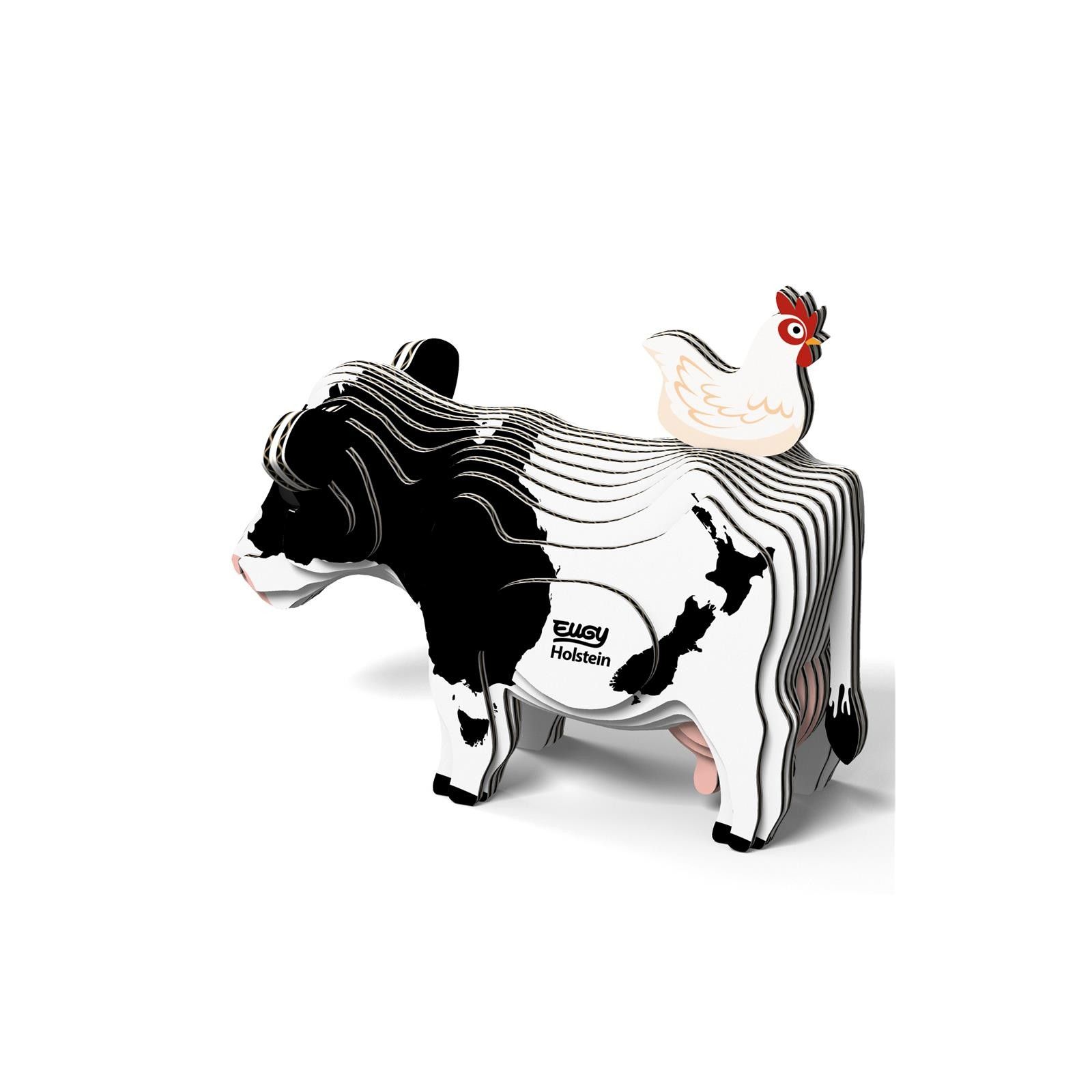 Eugy 3D Modèle: ANIMAL DE FERME / HOLSTEIN