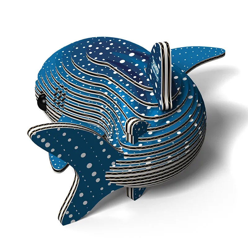 Eugy 3D Modèle: ANIMAL MARIN / REQUIN BALEINE