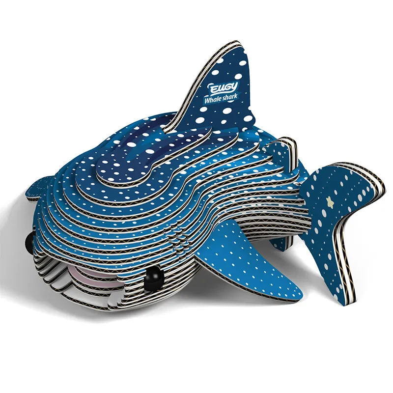 Eugy 3D Modèle: ANIMAL MARIN / REQUIN BALEINE