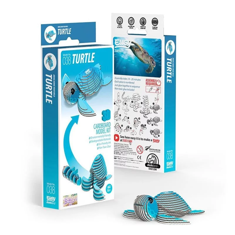 Eugy 3D Modèle: ANIMAL SAUVAGE / TORTUE DE MER
