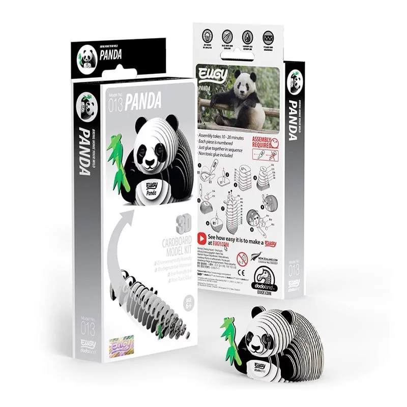 Eugy 3D Modèle: ANIMAL SAUVAGE / PANDA