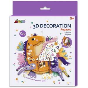 Décoration 3D licorne - Ulysse