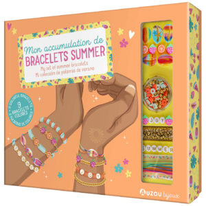 Mon accumulation de bracelets summer - Auzou