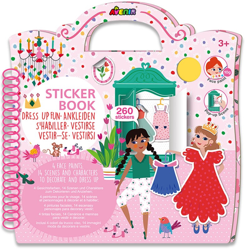 STICKER BOOK - Dress up - Ulysse