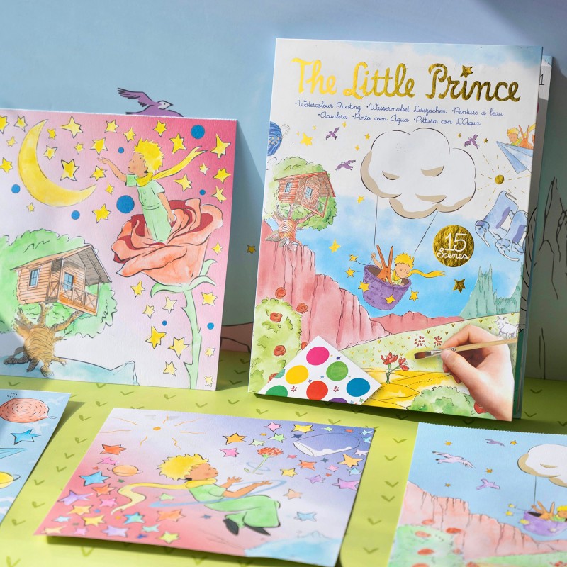 THE LITTLE PRINCE WATERCOLOUR PAINTING - Ulysse