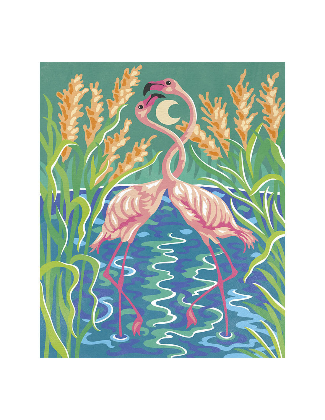 Kit Créatif - Peinture par Numéro Oiseaux Fabuleux - Janod