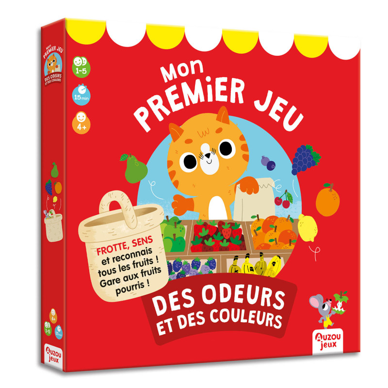 Mon premier jeu des odeurs et des couleurs - Auzou