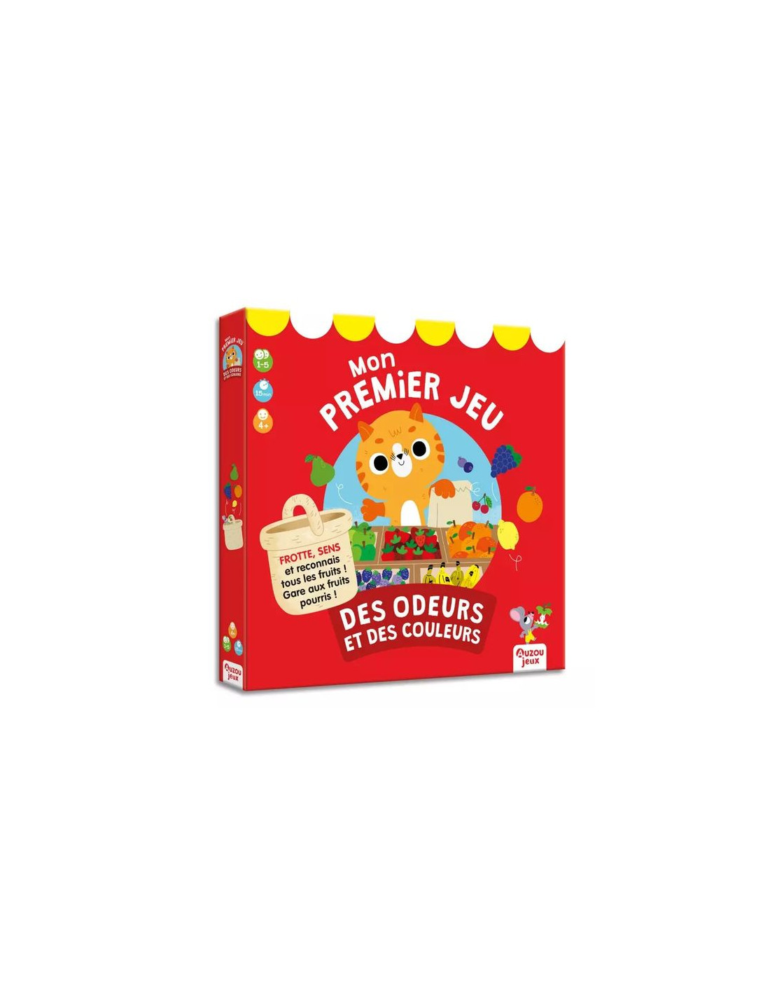 Mon premier jeu des odeurs et des couleurs - Auzou