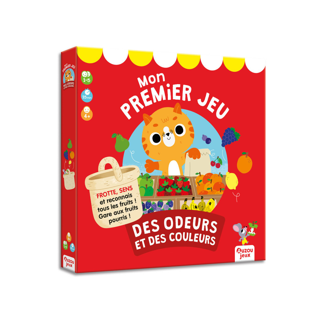 Mon premier jeu des odeurs et des couleurs - Auzou
