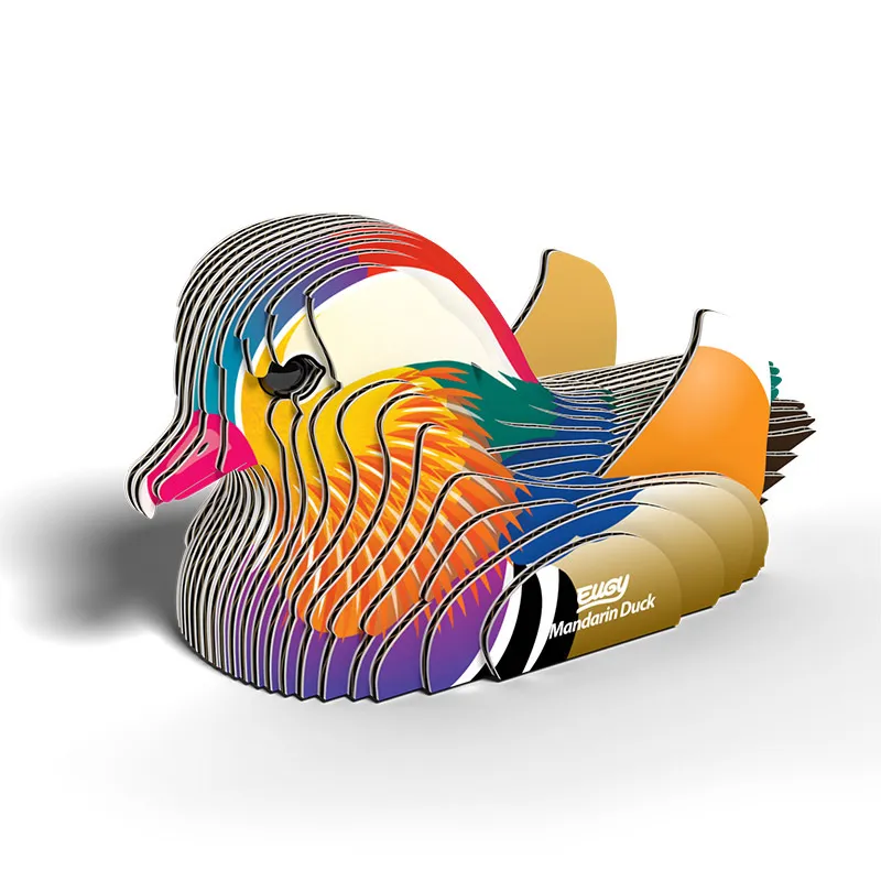 Eugy 3D Modèle: OISEAU / Canard Mandarin