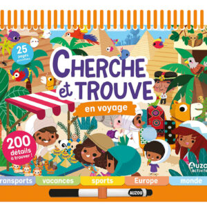 cherche trouve voyage - Auzou