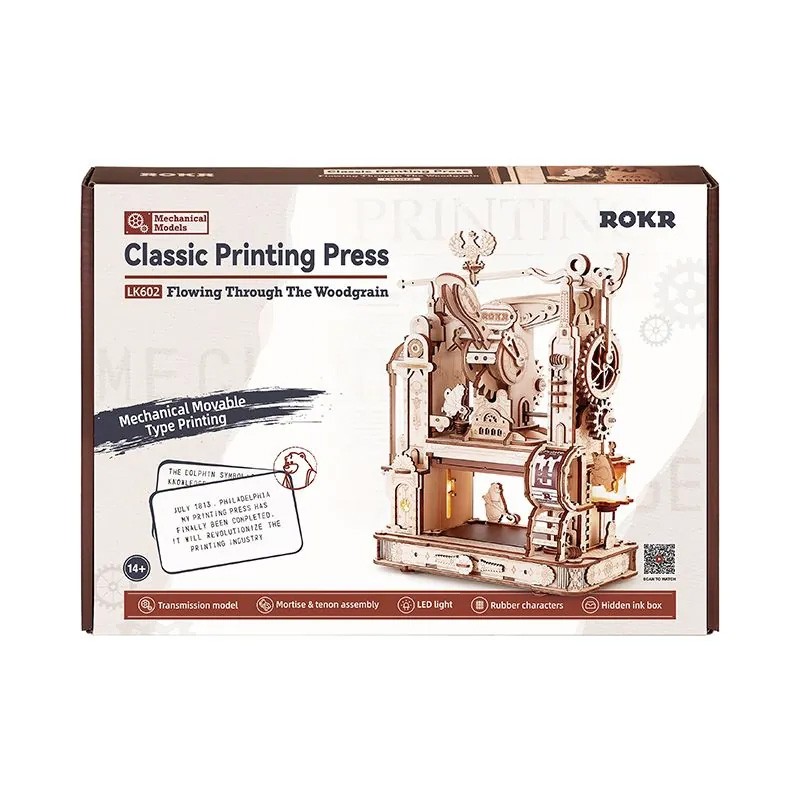 Classic Printing Press - Rokr