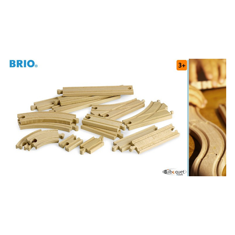 Coffret Evolution Intermédiaire -16 Rail - Brio