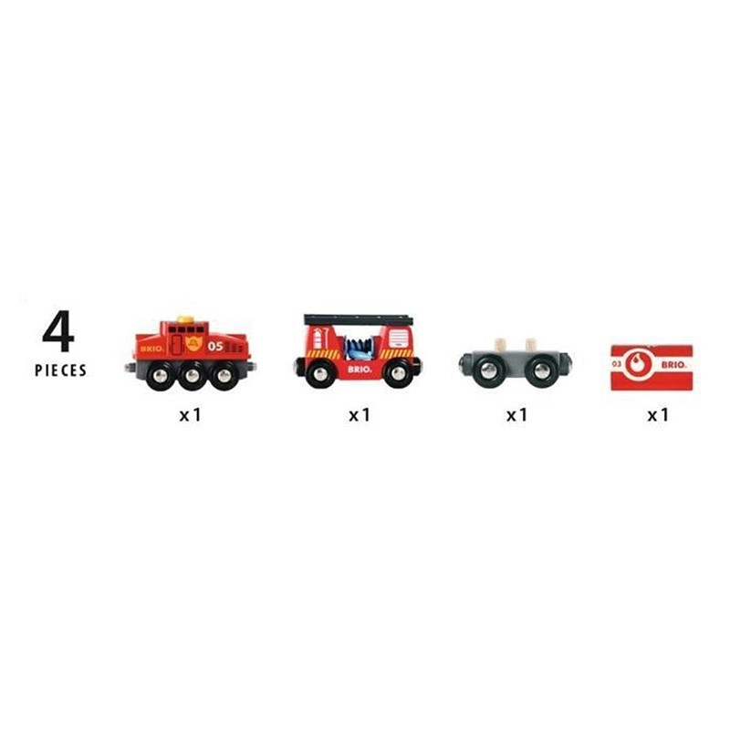 Train des Pompiers - Brio