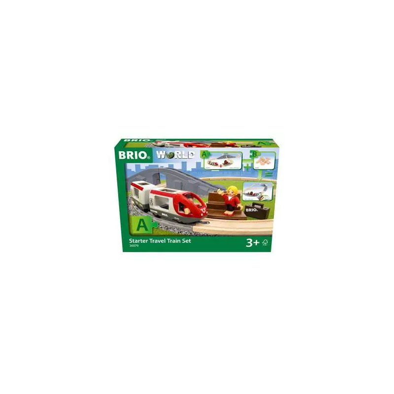 Circuit en 8 voyageurs - Pack A - Brio