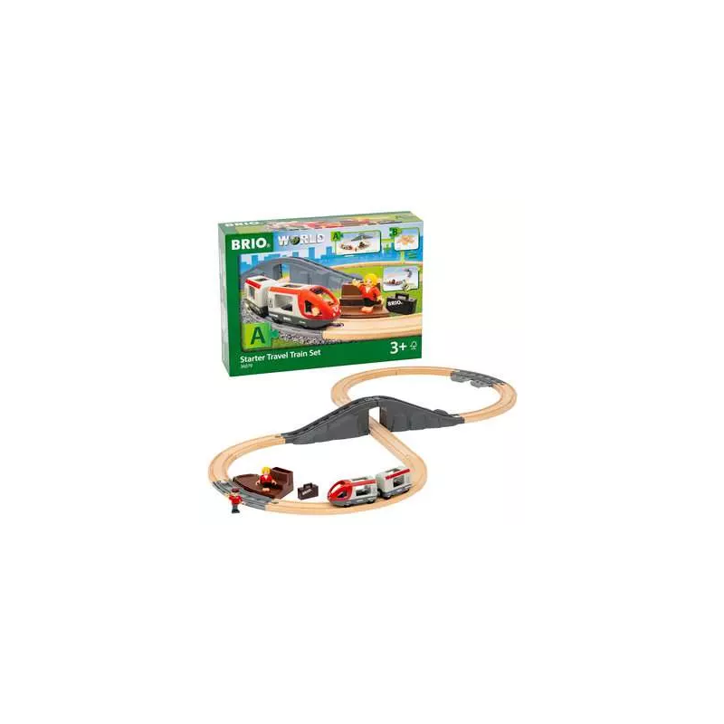 Circuit en 8 voyageurs - Pack A - Brio