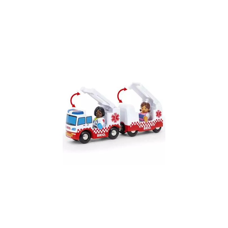 Camion Ambulance Son et Lumière - Brio