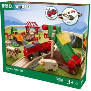 Circuit de la Ferme et Locomotive à pile - Brio