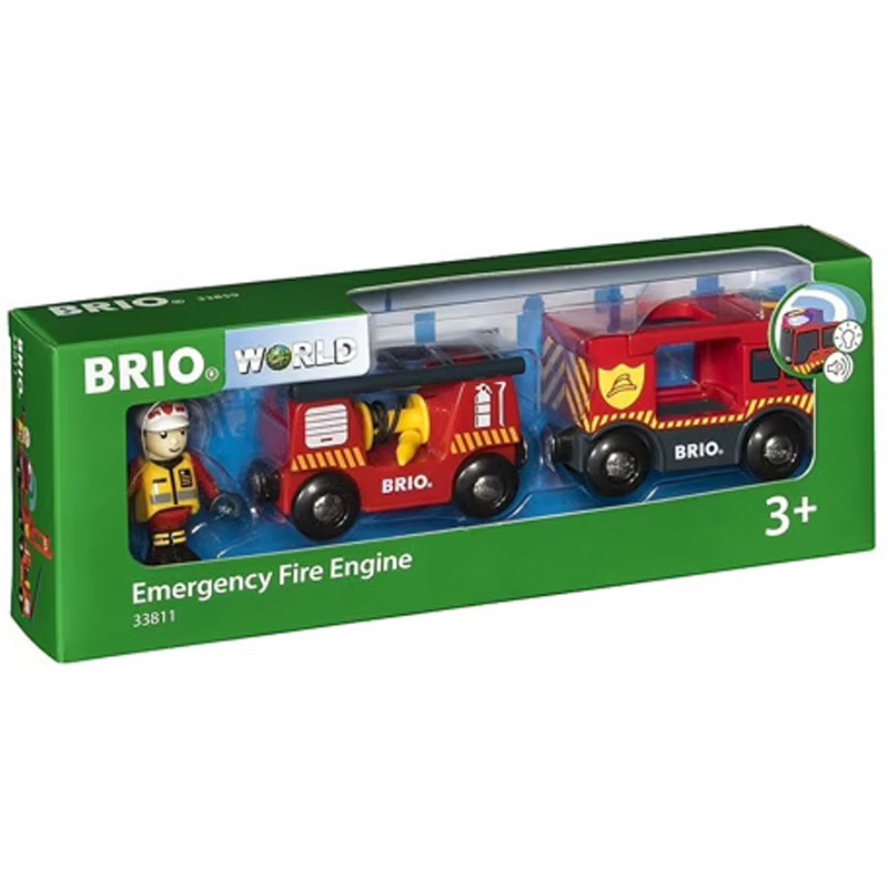 Camion de Pompiers Son et Lumière - Brio