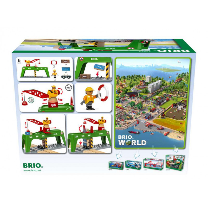Grue double voie de chargement - Brio