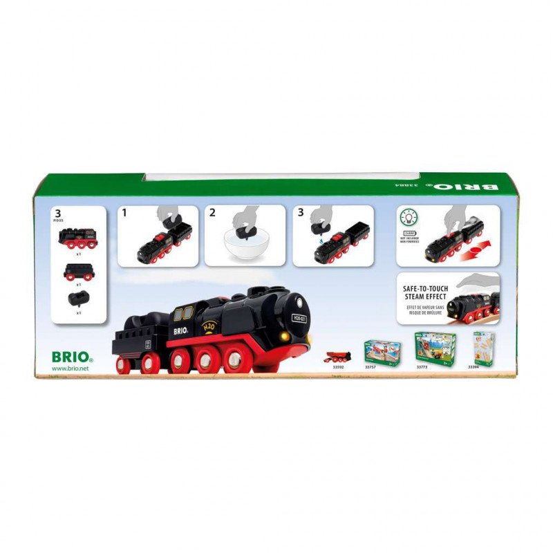 Locomotive à piles à vapeur - Brio