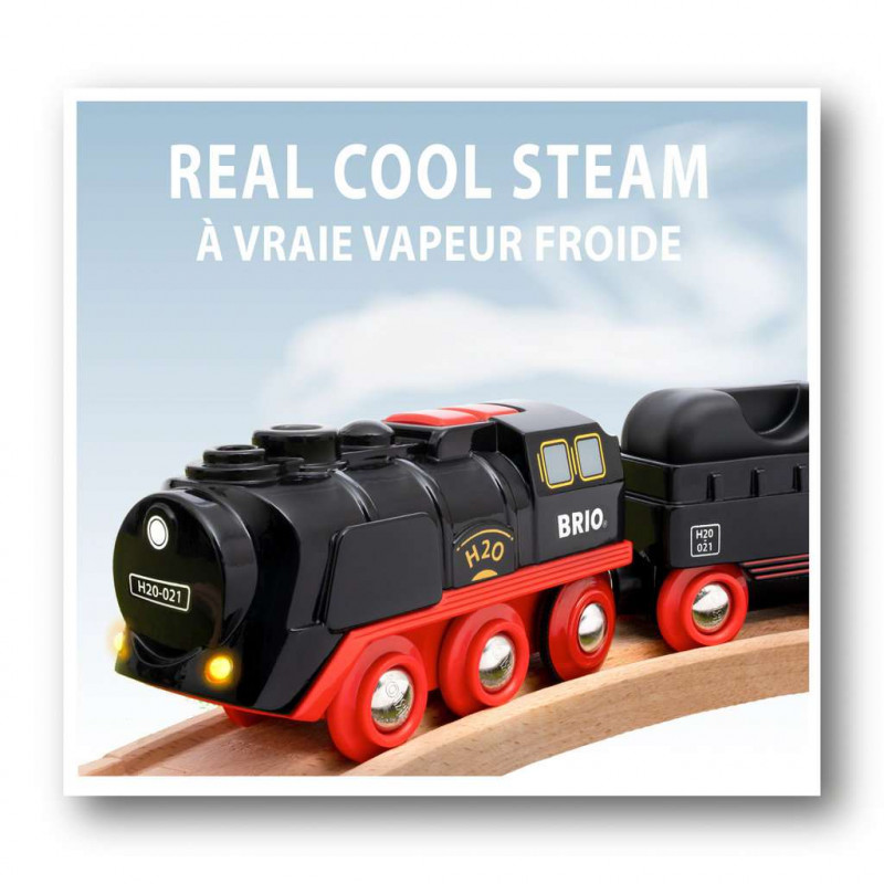 Locomotive à piles à vapeur - Brio