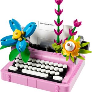 MACHINE A ECRIRE + FLEURS CREATOR - LEGO