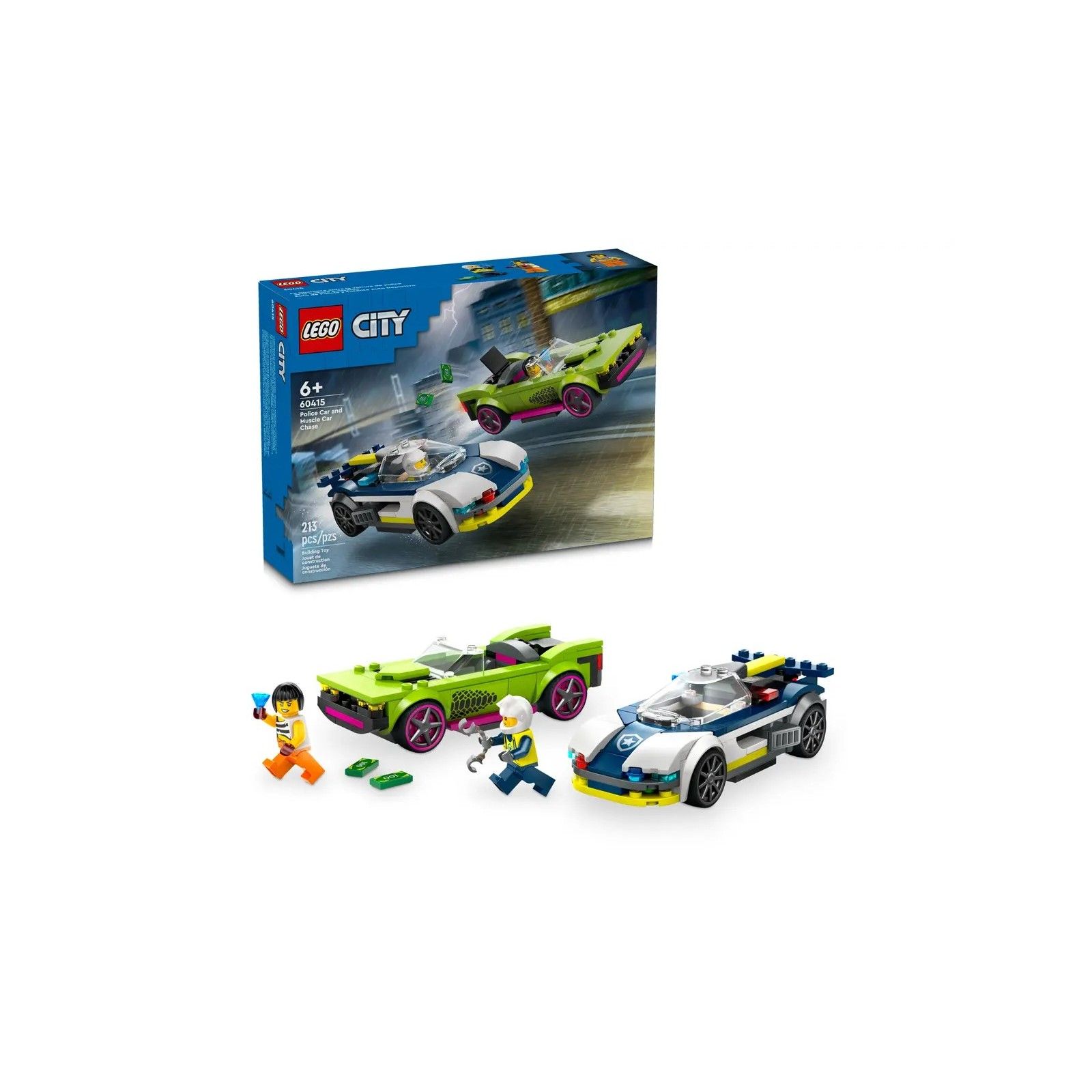 COURSE POURSUITE POLICE CITY - LEGO