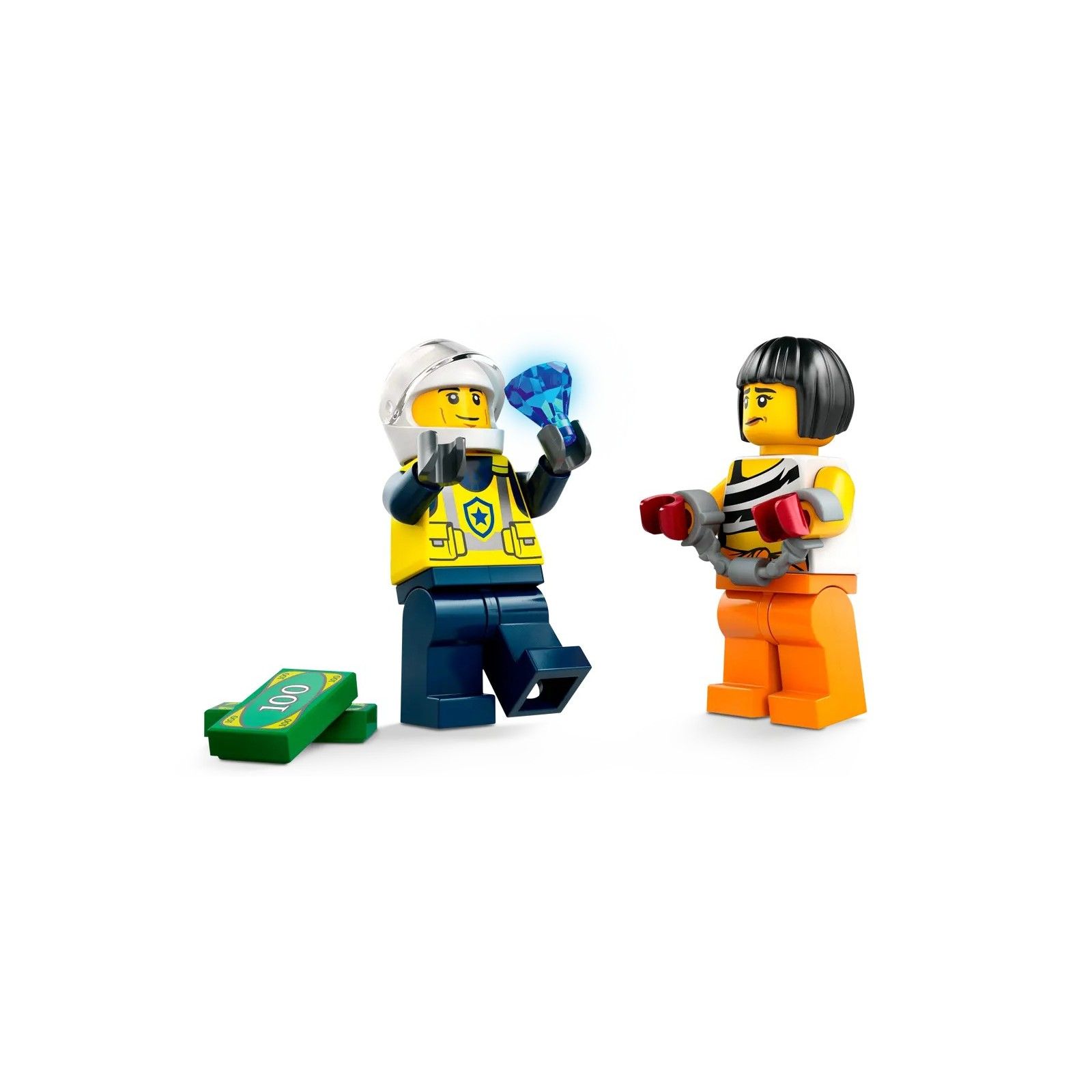 COURSE POURSUITE POLICE CITY - LEGO