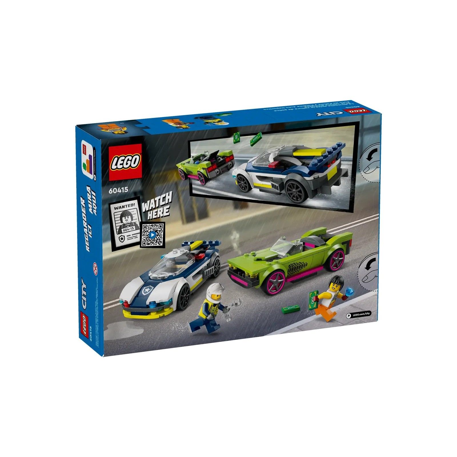 COURSE POURSUITE POLICE CITY - LEGO