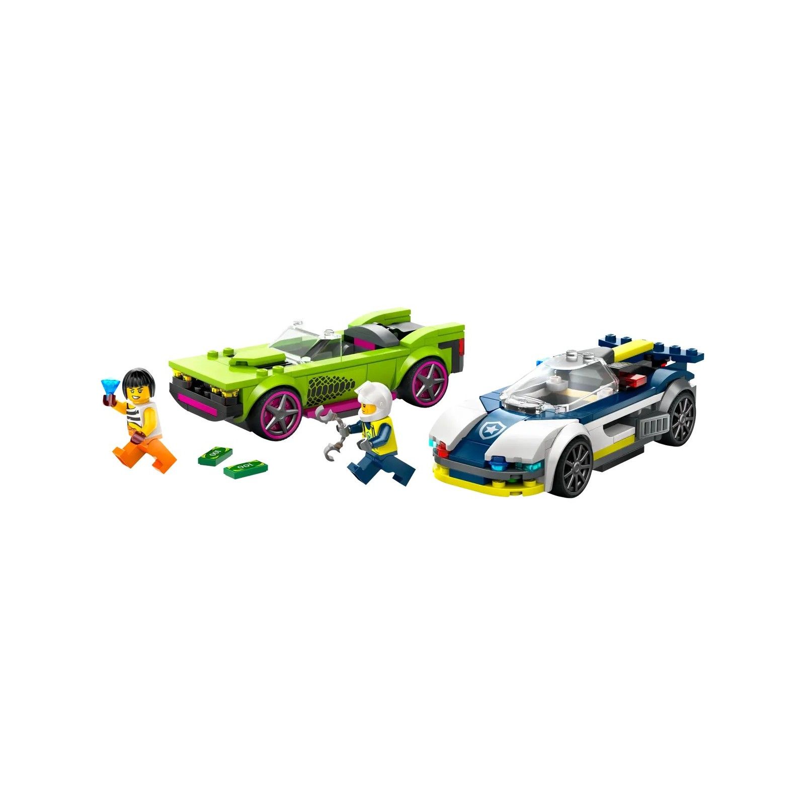 COURSE POURSUITE POLICE CITY - LEGO