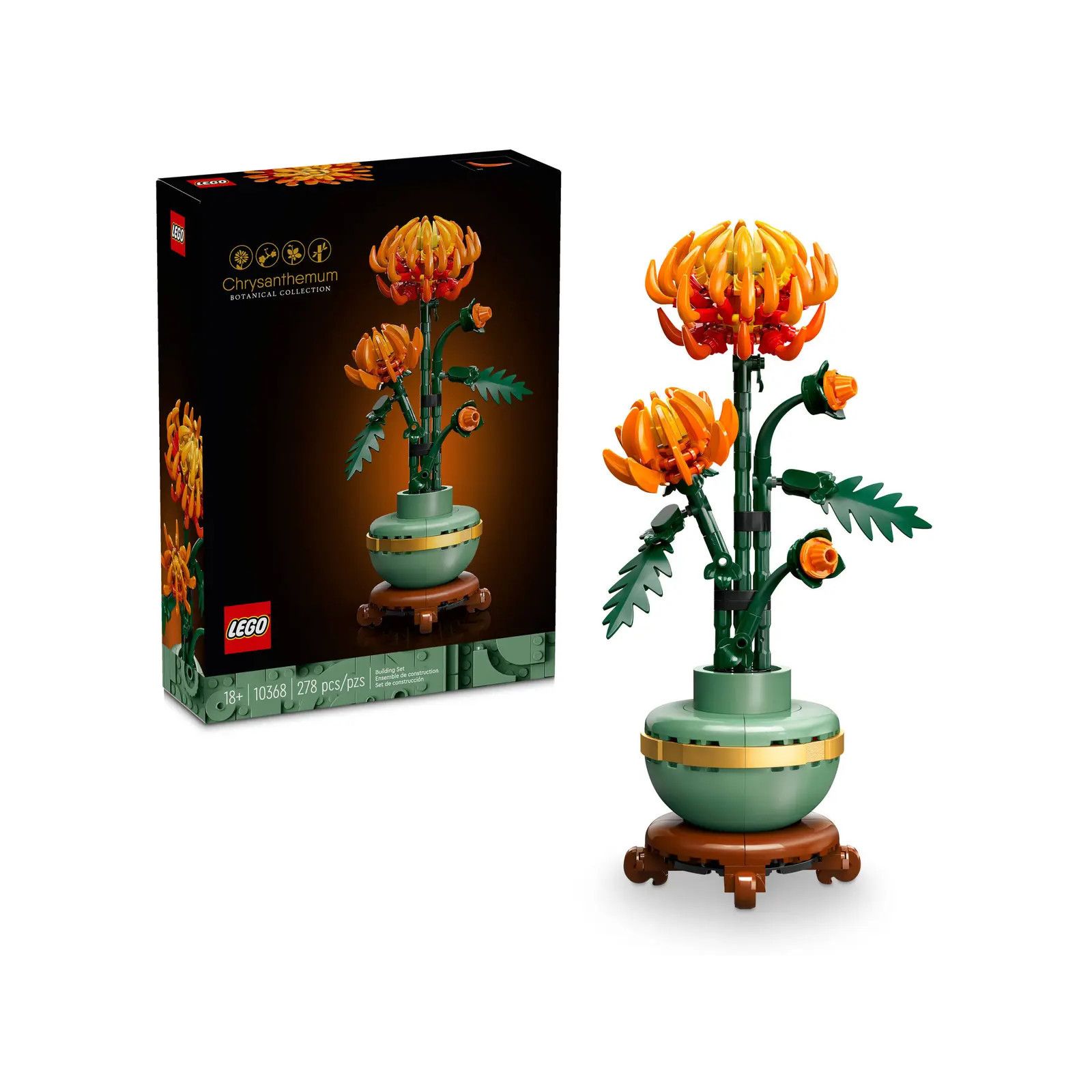 LES CHRYSANTHEMES - ICONS - LEGO