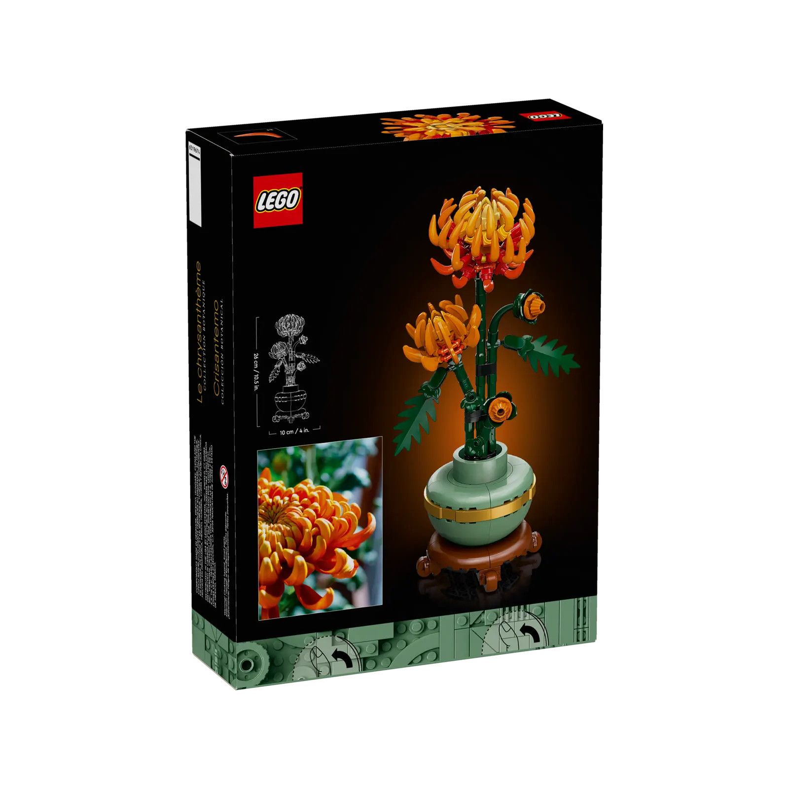 LES CHRYSANTHEMES - ICONS - LEGO