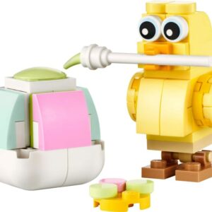 POUSSIN PEIGNANT OEUF DE PAQUES - LEGO